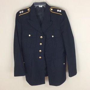 Defense Logistics Agency Army Blue Jacket 450 Coat Size 38RC